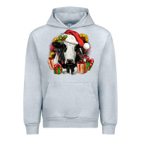 Heather Grey christmas holstein Urban Hoodie - JahusDesignShop