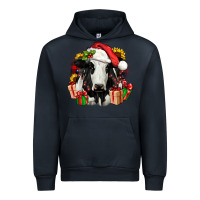 Navy christmas holstein Urban Hoodie - JahusDesignShop