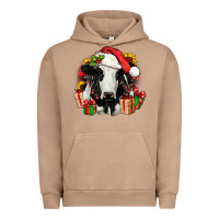 Pigment Burro christmas holstein Urban Hoodie - JahusDesignShop