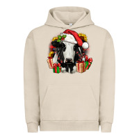 Pigment French Oak christmas holstein Urban Hoodie - JahusDesignShop