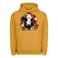 Pigment Peanut Butter christmas holstein Urban Hoodie - JahusDesignShop