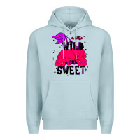 Blue Mist a little wild a little sweet Premium Hoodie - JahusDesignShop