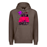 Coffee a little wild a little sweet Premium Hoodie - JahusDesignShop