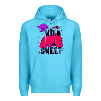 Ocean Blue a little wild a little sweet Premium Hoodie - JahusDesignShop