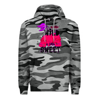 Slate Camo a little wild a little sweet Premium Hoodie - JahusDesignShop
