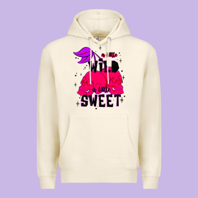 A Little Wild A Little Sweet Premium Hoodie Designed By Jahusdesignshop