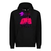 Black a little wild a little sweet Premium Hoodie - JahusDesignShop