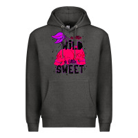 Charcoal Heather a little wild a little sweet Premium Hoodie - JahusDesignShop