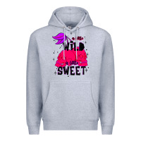 Heather Grey a little wild a little sweet Premium Hoodie - JahusDesignShop