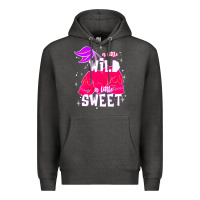 Charcoal Heather a little wild a little sweet Premium Hoodie - JahusDesignShop