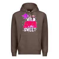 Coffee a little wild a little sweet Premium Hoodie - JahusDesignShop