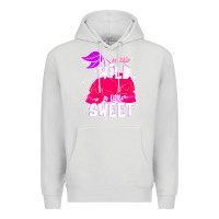 Dove Grey a little wild a little sweet Premium Hoodie - JahusDesignShop