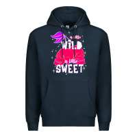 Navy a little wild a little sweet Premium Hoodie - JahusDesignShop