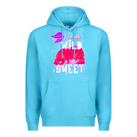 Ocean Blue a little wild a little sweet Premium Hoodie - JahusDesignShop