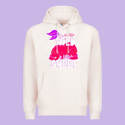A Little Wild A Little Sweet Premium Hoodie Designed By Jahusdesignshop