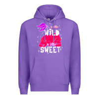 Purple a little wild a little sweet Premium Hoodie - JahusDesignShop