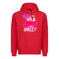 Red a little wild a little sweet Premium Hoodie - JahusDesignShop