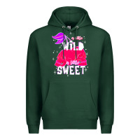 Sports Green a little wild a little sweet Premium Hoodie - JahusDesignShop