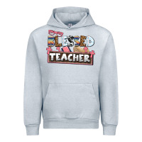 Heather Grey blessed teacher Urban Hoodie - AdoDesignShop