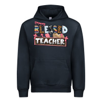 Navy blessed teacher Urban Hoodie - AdoDesignShop