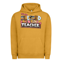 Pigment Peanut Butter blessed teacher Urban Hoodie - AdoDesignShop