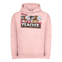 Pigment Salmon blessed teacher Urban Hoodie - AdoDesignShop