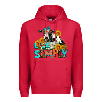 Cardinal live simply Premium Hoodie - AdoDesignShop