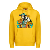 Lemon live simply Premium Hoodie - AdoDesignShop