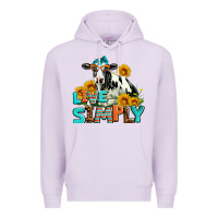 Lilac live simply Premium Hoodie - AdoDesignShop