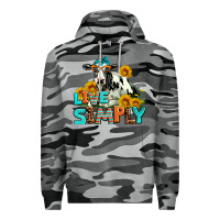 Slate Camo live simply Premium Hoodie - AdoDesignShop