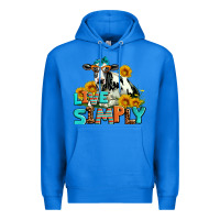 True Royal live simply Premium Hoodie - AdoDesignShop