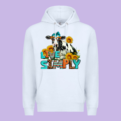 Live Simply Premium Hoodie Designed By Adodesignshop