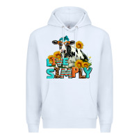 White live simply Premium Hoodie - AdoDesignShop