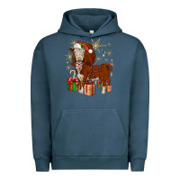 Pigment Midnight Navy christmas hereford Urban Hoodie - JahusDesignShop