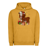 Pigment Peanut Butter christmas hereford Urban Hoodie - JahusDesignShop