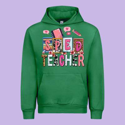 Sped Teacher Urban Hoodie Designed By Adodesignshop
