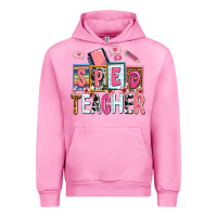 Fuchsia Pink sped teacher Urban Hoodie - AdoDesignShop