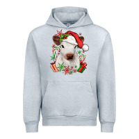 Heather Grey christmas heifer Urban Hoodie - JahusDesignShop