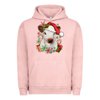 Pigment Salmon christmas heifer Urban Hoodie - JahusDesignShop
