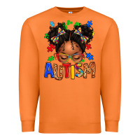 Carrot autism afro girl Premium Sweatshirt - texasbilliewilder