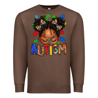 Chestnut autism afro girl Premium Sweatshirt - texasbilliewilder