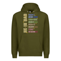 Army Green bible verses Premium Hoodie - JahusDesignShop