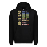 Black bible verses Premium Hoodie - JahusDesignShop