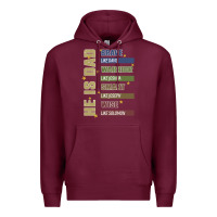 Burgundy bible verses Premium Hoodie - JahusDesignShop