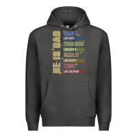 Charcoal Heather bible verses Premium Hoodie - JahusDesignShop