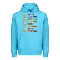 Ocean Blue bible verses Premium Hoodie - JahusDesignShop