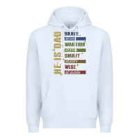 White bible verses Premium Hoodie - JahusDesignShop