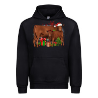 Black Christmas Gelbvieh Urban Hoodie - JahusDesignShop