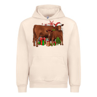 Sandshell Christmas Gelbvieh Urban Hoodie - JahusDesignShop