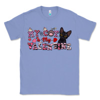 Colony Blue my cat is my valentine Classic Tee - FaDigitalArtStudio